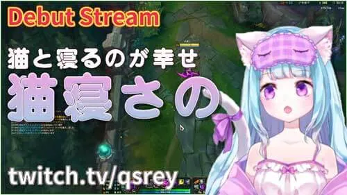 VTuberの猫寝さのの写真